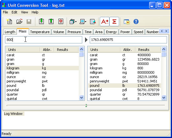 unit conversion table guise